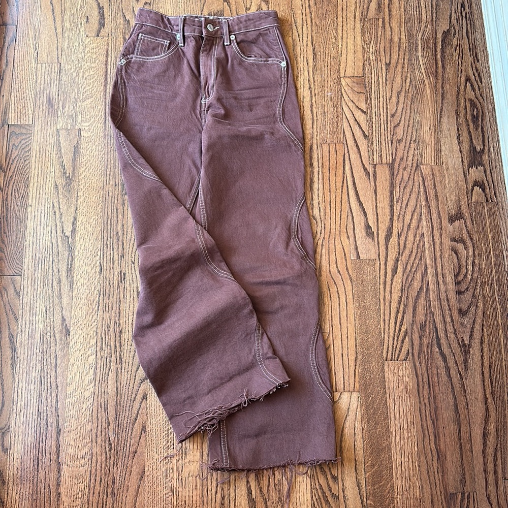 Zara vintage wide leg high waisted pants